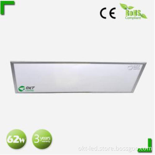 Hot selling! Super slim 62w 80lm/w 600*1200 ceiling led panel light